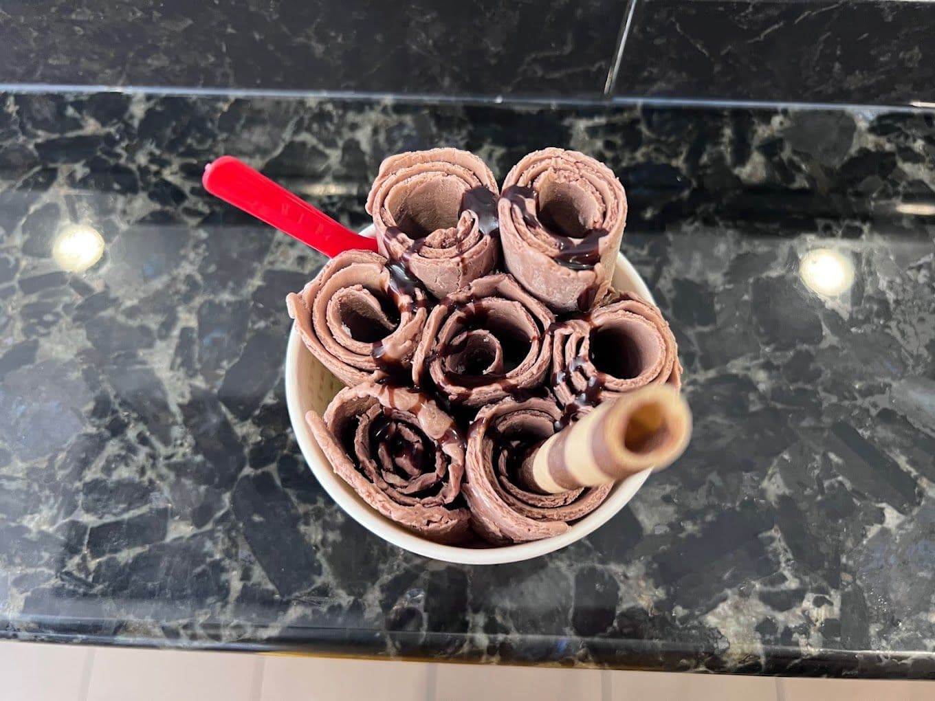 Peerless Pearl Thai Rolled Ice Cream 2