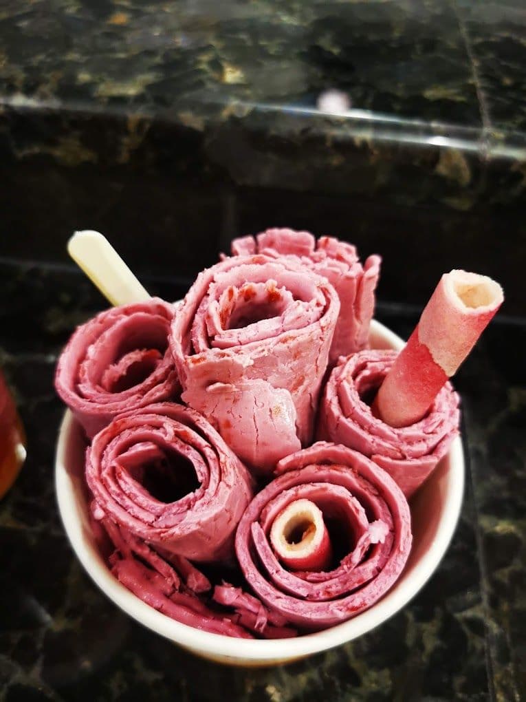 Peerless Pearl Thai Rolled Ice Cream 1