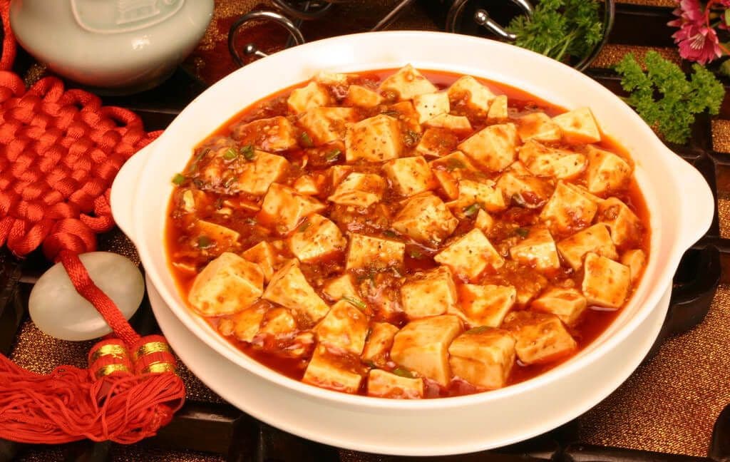 Ma po tofu (with pork)