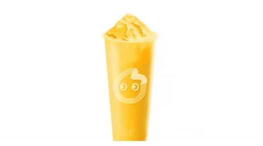Passion fruit and mango slush